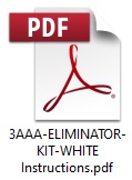3AAA-ELIMINATOR-KIT-WHITE Instructions